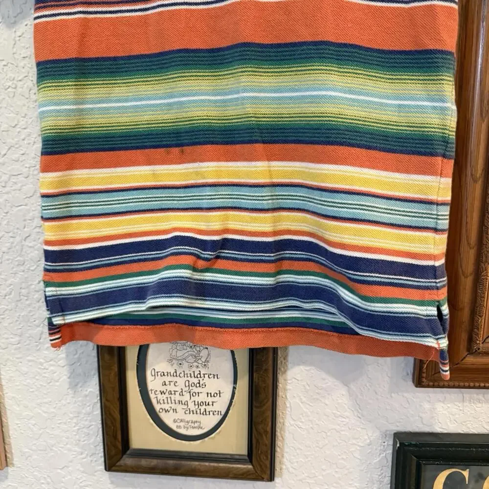 Polo Ralph Lauren Shirt Aztec Southwestern Western Striped‎ Kids Size Medium (7)